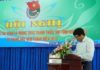 Đ/c Phạm Minh Chánh, UVBTV, Trưởng Ban Dân vận Tỉnh Ủy phát biểu tại hội nghị