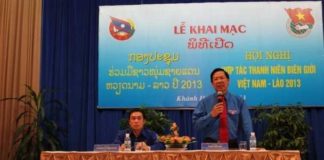 hoi nghi hop tac thanh nien bien gioi viet lao