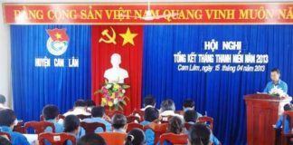 hoi nghi tong ket thang thanh nien cam lam 2013