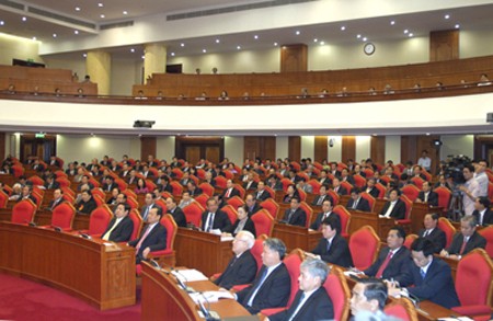 Các đại biểu dự Hội nghị Trung ương 7 (khóa XI). Ảnh: VGP/Nguyễn Hoàng