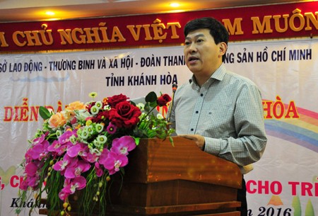 Ông Nguyễn Duy Bắc phát biểu chỉ đạo tại diễn đàn.