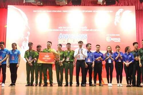 Đội tuyển Học viện Cảnh sát (Đoàn Thanh niên Bộ Công an) giành giải Nhất vòng thi cụm Đoàn trực thuộc