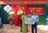 Trao tăng Công trình măng non thiếu nhi vạn bình