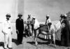 Bức ảnh Bác Hồ đến thăm kim tự tháp Sakar năm 1946.