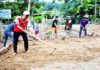 Sinh viên Trường Cao đẳng Sư phạm Trung ương Nha Trang tham gia chiến dịch Mùa hè xanh tại huyện Khánh Vĩnh.