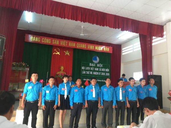 Ủy ban Hội LHTN Việt Nam xã Diên Điền khóa VIII, nhiệm kỳ 2019 – 2024 ra mắt trước Đại hội