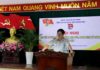Đ/c Lương Kiên Định – Tỉnh ủy viên, Bí thư Đảng ủy Khối các cơ quan tỉnh Khánh Hòa báo cáo chuyên đề tư tưởng, đạo đức, phong cách Hồ Chí Minh năm 2019