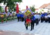 Nghi lễ đặt vòng hoa viếng các liệt sĩ