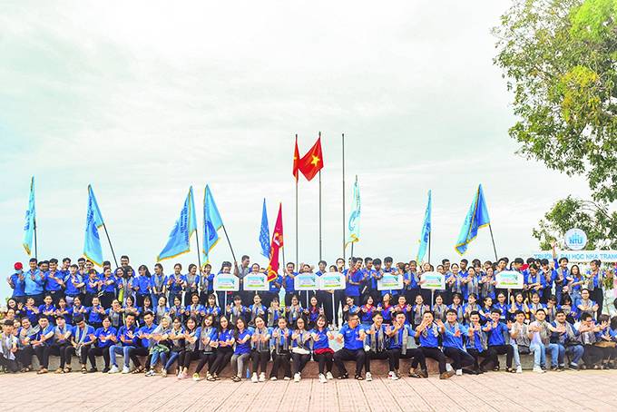 Lễ ra quân chiến dịch Sinh viên tình nguyện hè năm 2020 tại Trường Đại học Nha Trang.
